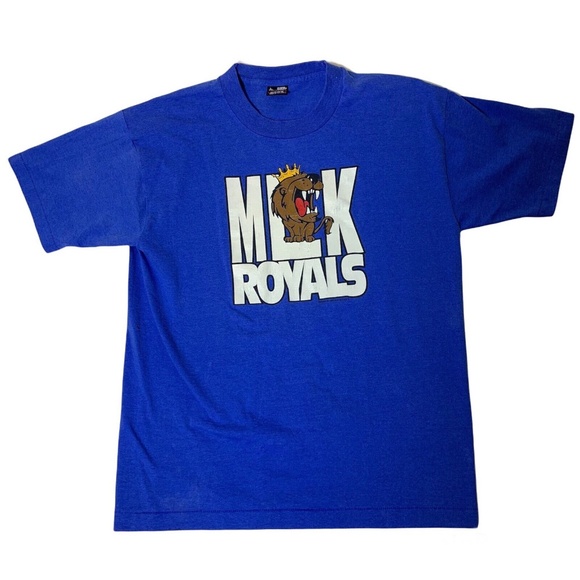 Vintage 90s MLK Royals Best Fruit Of The Loom Tag Martin Luther King Jr T-Shirt - Picture 1 of 9